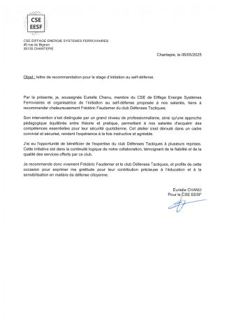 Pratique sportive de : CSE EIFFAGE ENERGIE