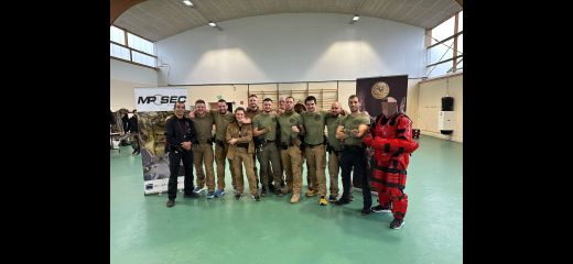 Formation Instucteur ASP-USA validé pour Fred Faudemer responsable du club Défenses Tactiques