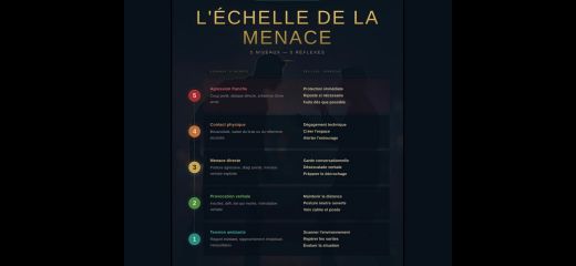 L' echelle de la menace